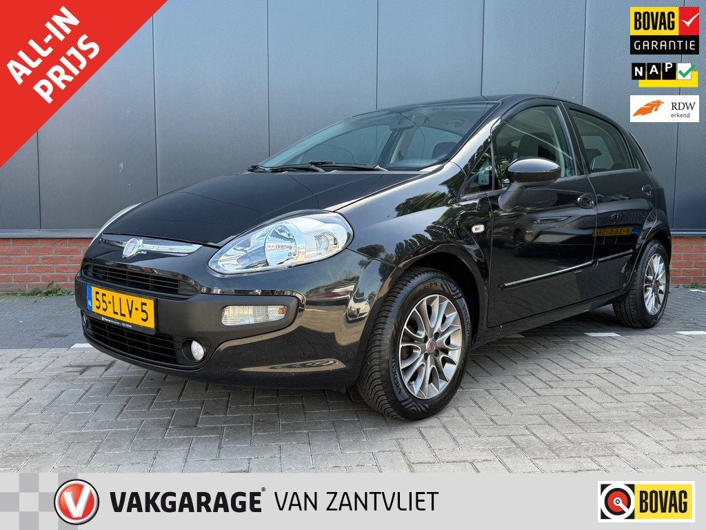 Fiat Grande Punto 1.4 Actual (12 mnd BOVAG-garantie), Auto's, Fiat, Bedrijf, Te koop, Grande Punto, ABS, Airbags, Airconditioning