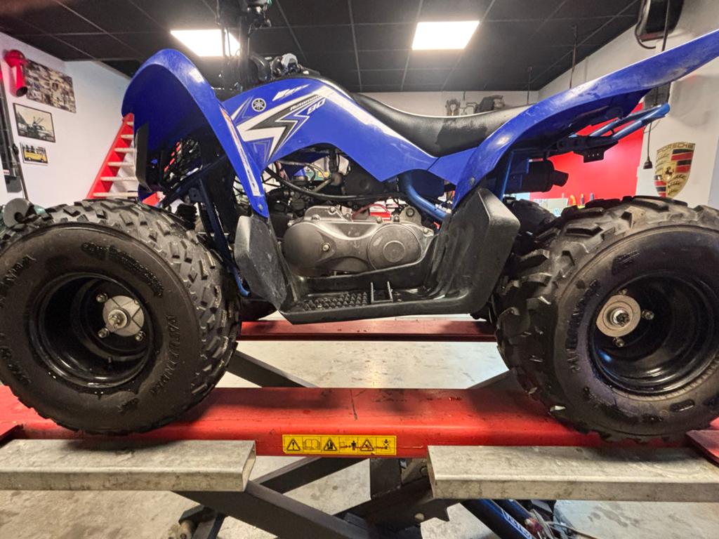 Yamaha YFM 90 Quad, 1 cilinder, 11 kW of minder