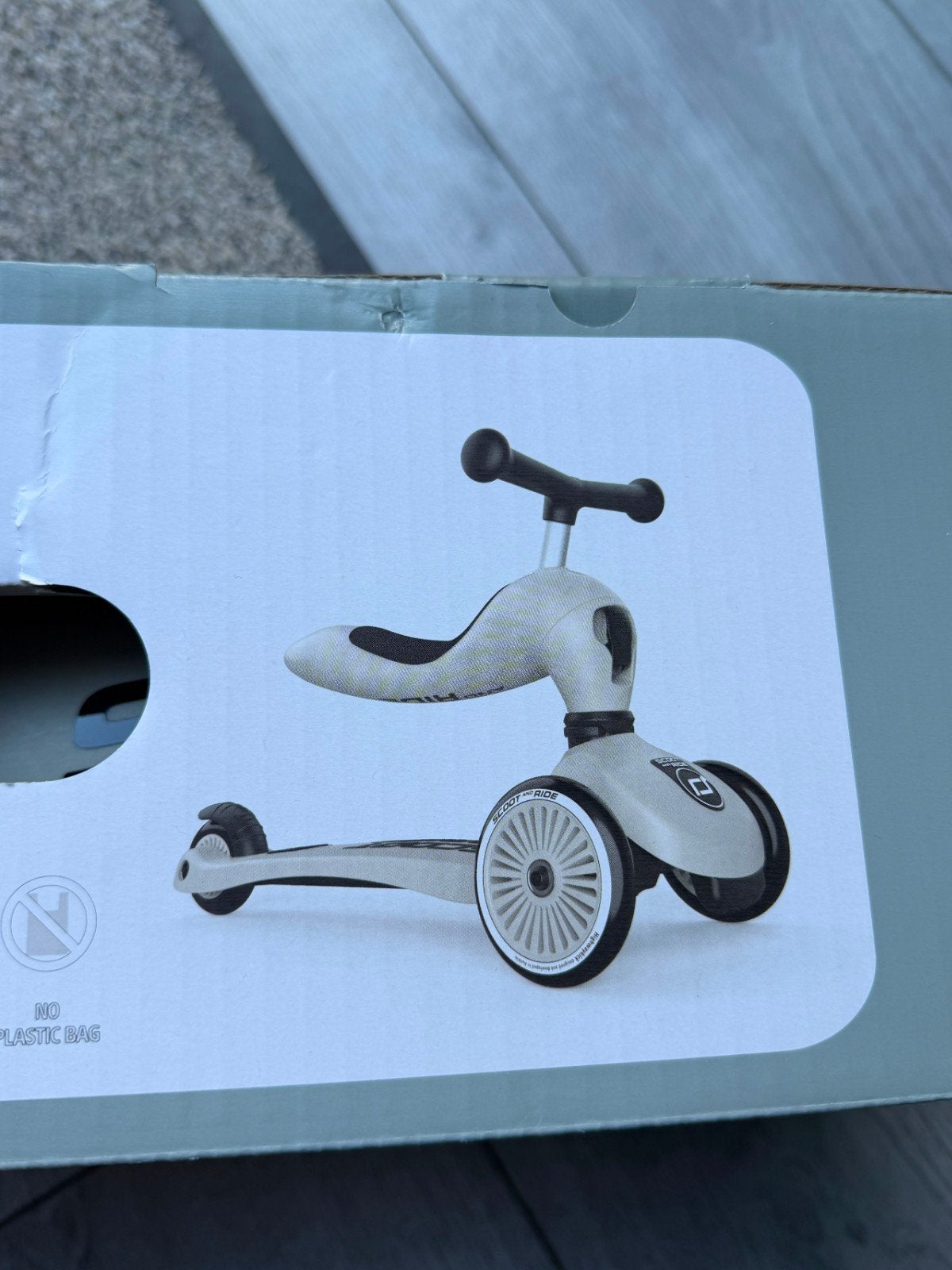 Scoot and Ride Highwaykick 1 - Nieuw in doos!, Kinderen en Baby's, Speelgoed | Buiten | Voertuigen en Loopfietsen, Ophalen