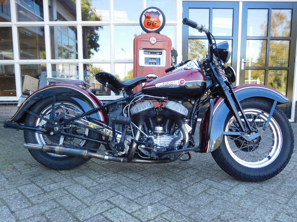 Harley-Davidson WL750, Motoren, 750 cc, 2 cilinders, Overig, Handgeschakeld