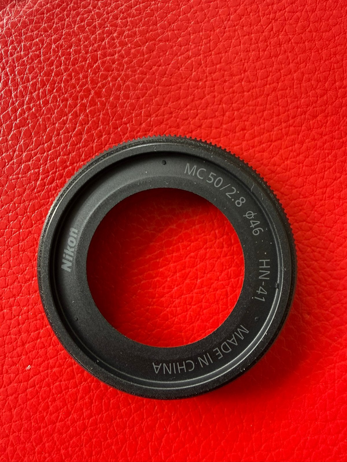 Nikon HN-41 zonnekap voor macrolens z50mm, Minder dan 50 mm, Overige typen, Nieuw, Ophalen of Verzenden