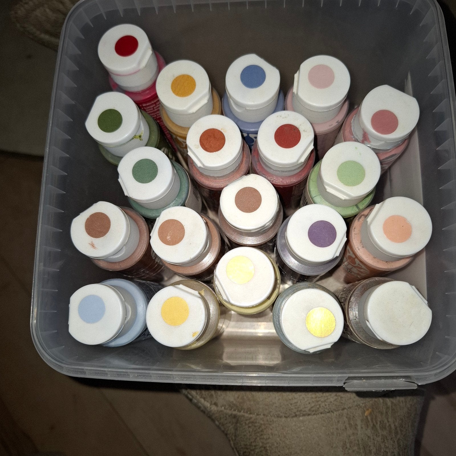 FolkArt Acrylverf Set - Diverse Kleuren, Ophalen of Verzenden, Gebruikt, Acrylverf