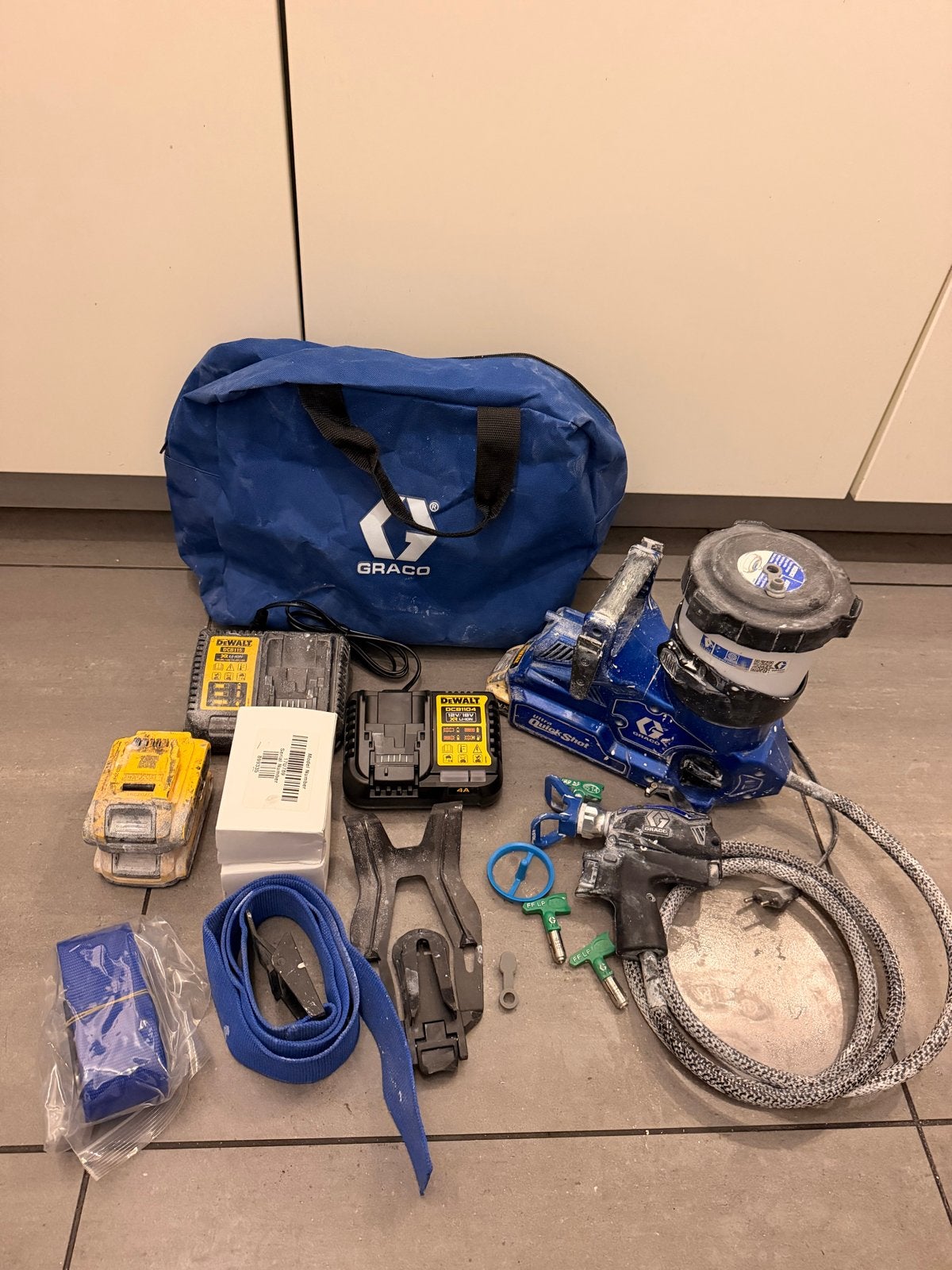 Graco Ultra Max Airless Verfspuit met accessoires