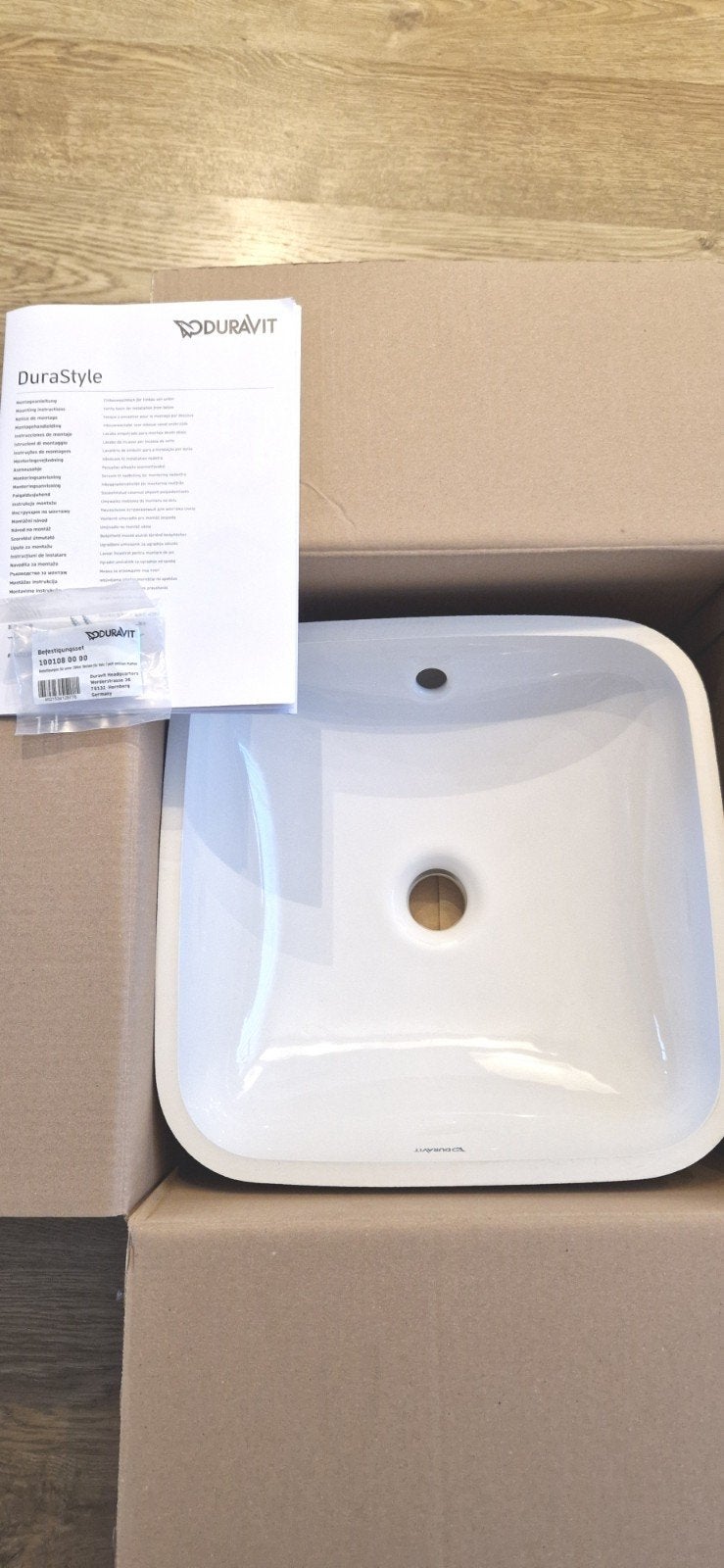 Duravit DuraStyle Wastafel - Nieuw in doos, Ophalen of Verzenden, Nieuw, Wastafel