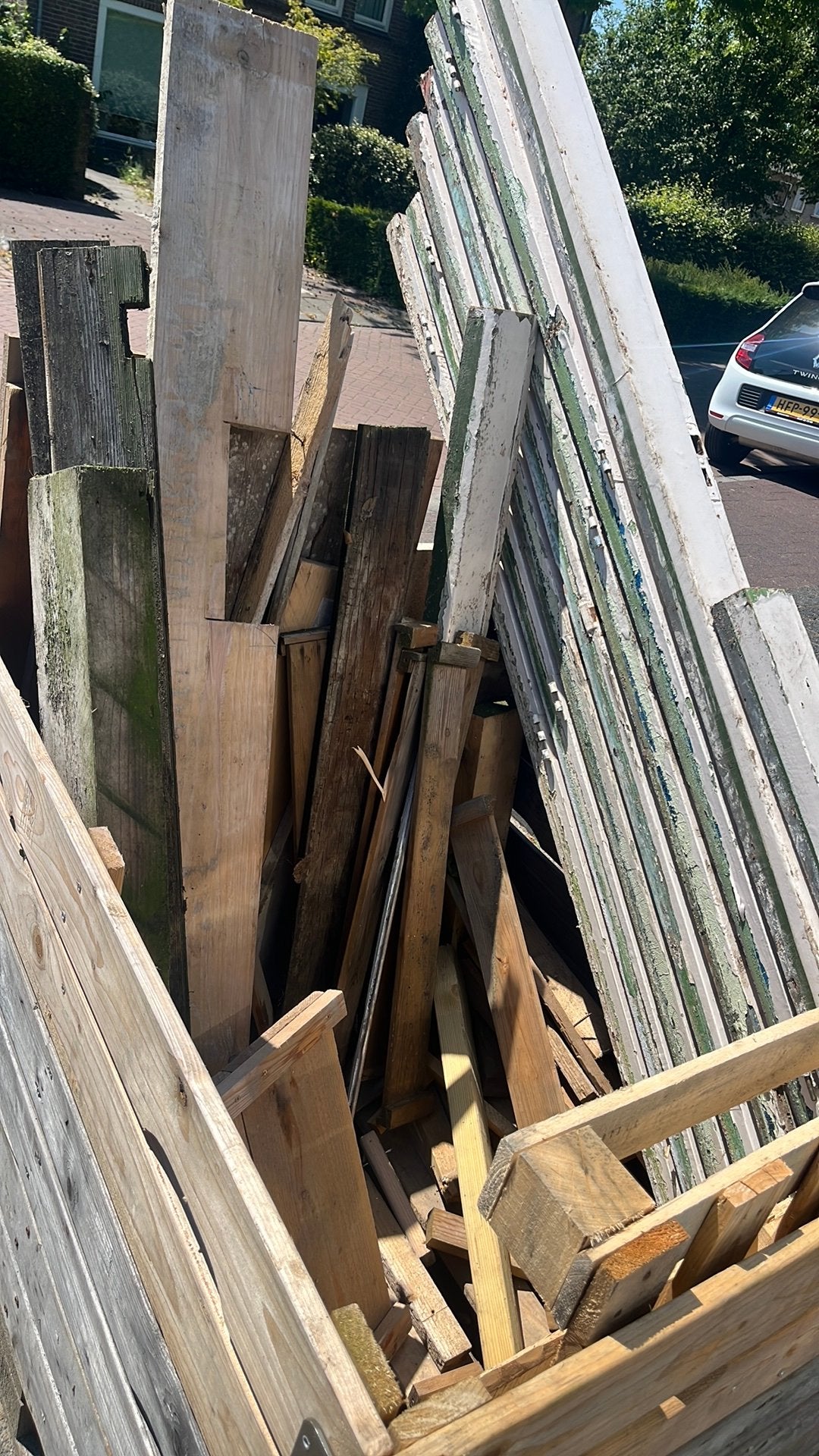 GRATIS Stookhout, Tuin en Terras, Haardhout, Minder dan 3 m³, Ophalen