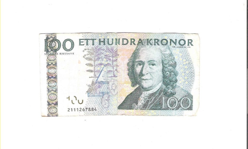 B. 11b - bankbiljet van Zweden € 20,00, Postzegels en Munten, Ophalen of Verzenden, Overige landen