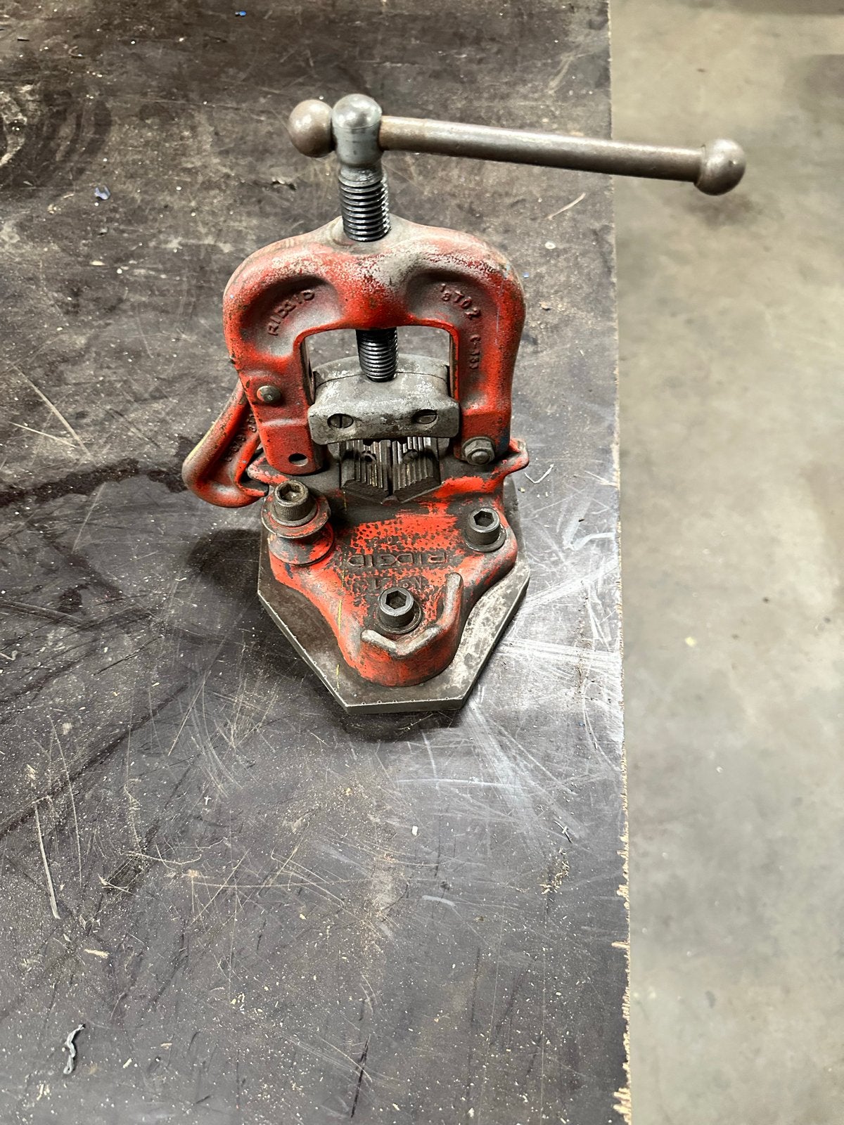 RIDGID No. 21 Pijpbeugelklem, Ophalen of Verzenden, Gebruikt, Snijgereedschap, Ridgid