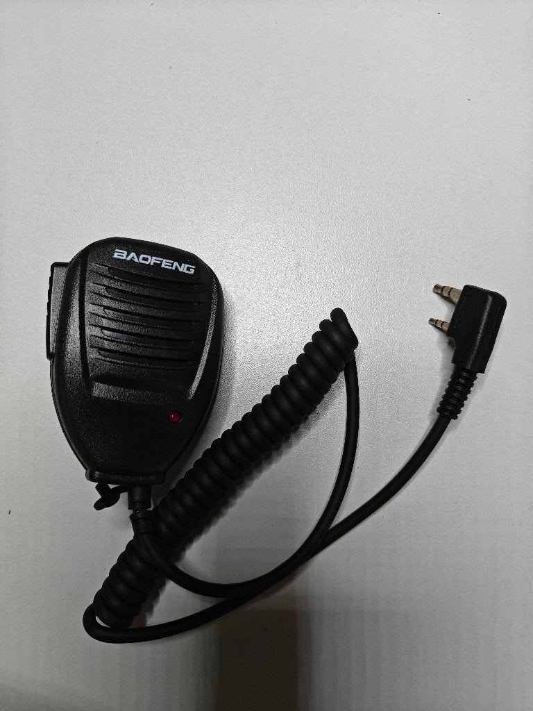 Baofeng speaker microfoon K1 2-Pins Kenwood NIEUW, Ophalen of Verzenden, Nieuw