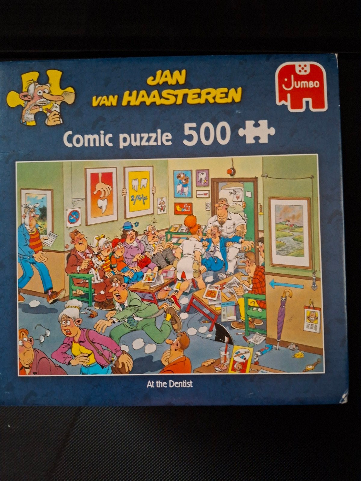 Jan van Haasteren At the dentist, Hobby en Vrije tijd, Denksport en Puzzels, Ophalen, 500 t/m 1500 stukjes, Gebruikt