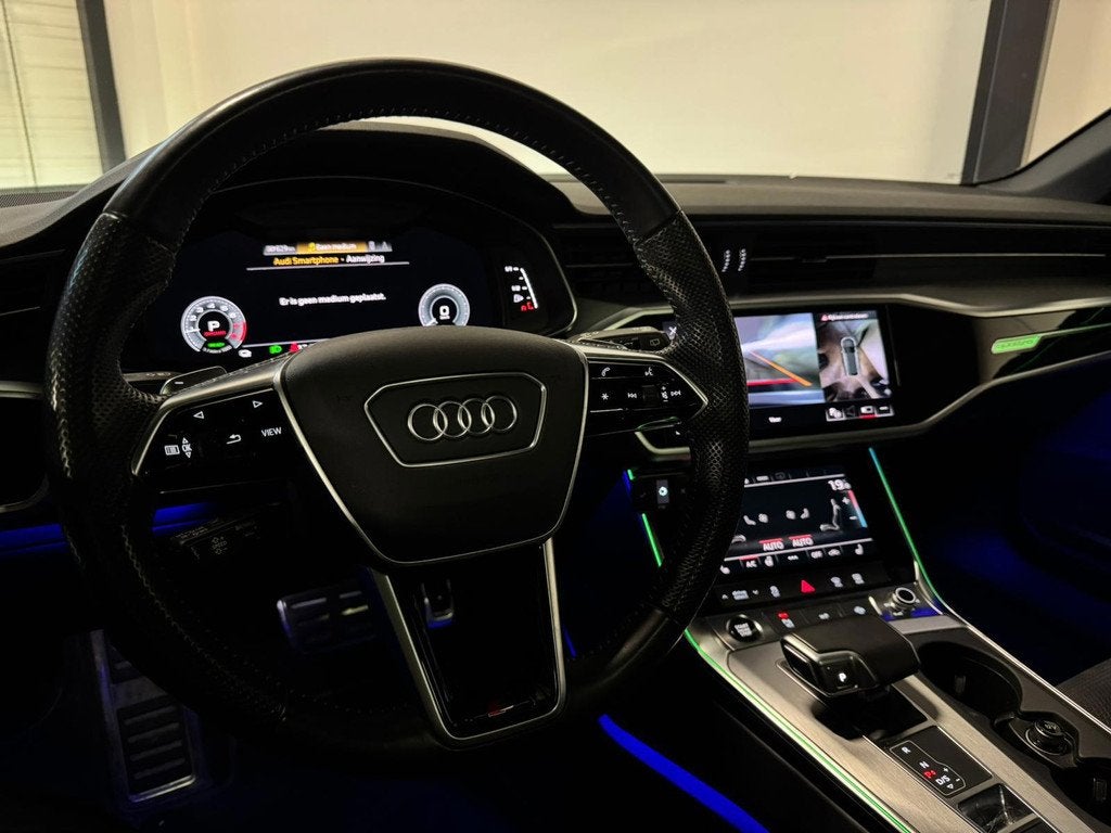 Audi A6 Avant 55 TFSI e quattro Competition PANO KEYLESS S-L, Auto's, Audi, Automaat, Gebruikt, Zwart, 4 cilinders