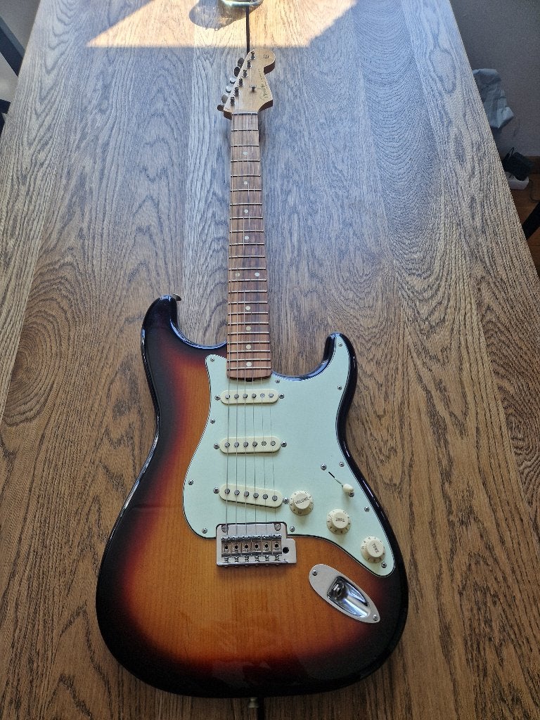 Fender 60S Classic Player Stratocaster + Gig Bag, Ophalen, Zo goed als nieuw, Solid body, Fender