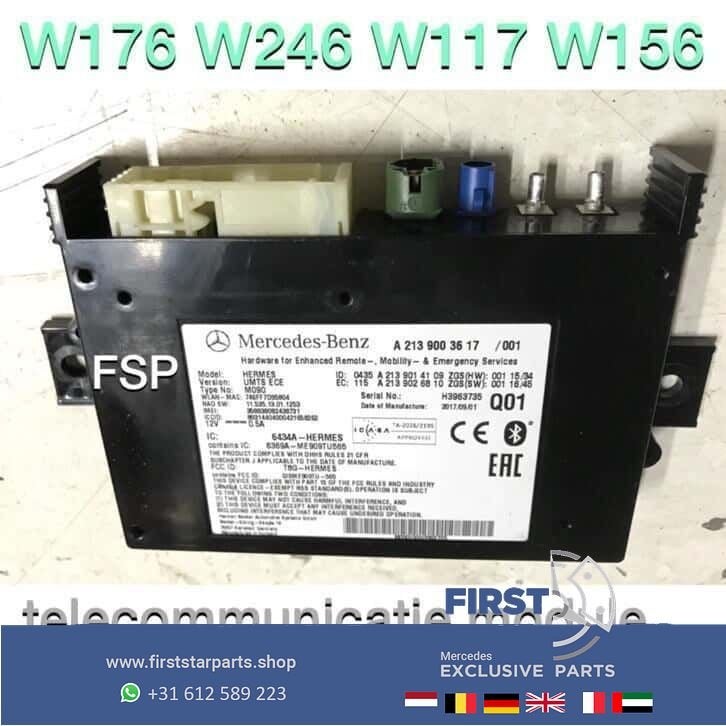W176 W246 W205 W213 W213 W156 W253 communicatie module OEM, Gebruikt, -, -, Ophalen of Verzenden