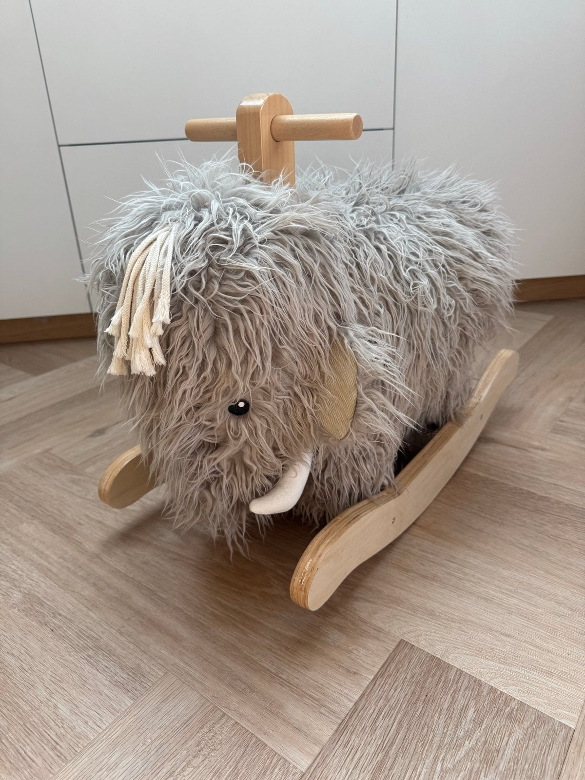 Kids Concept Schommelmammoet - Super Stoer en Zacht, Ophalen of Verzenden, Zo goed als nieuw, Jongen of Meisje