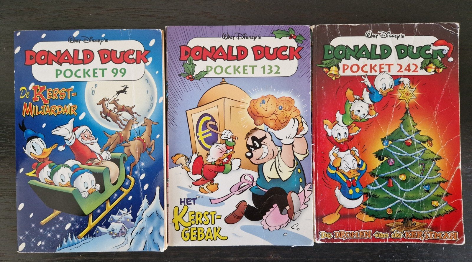 3 Donald Duck pockets Kerst., Boeken, Meerdere stripboeken, Ophalen, Gelezen
