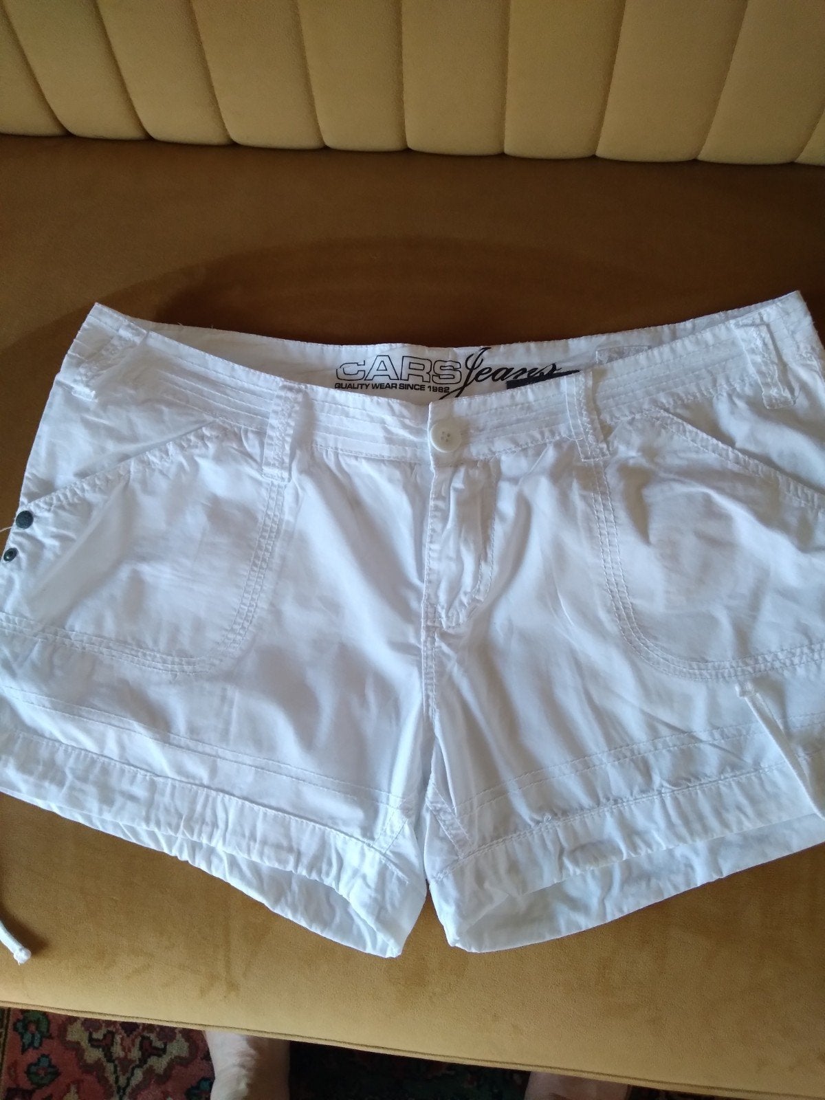Witte korte broek dames Cars Jeans maat 40 zo goed als nieuw, Maat 38/40 (M), Kort, Wit, Ophalen of Verzenden