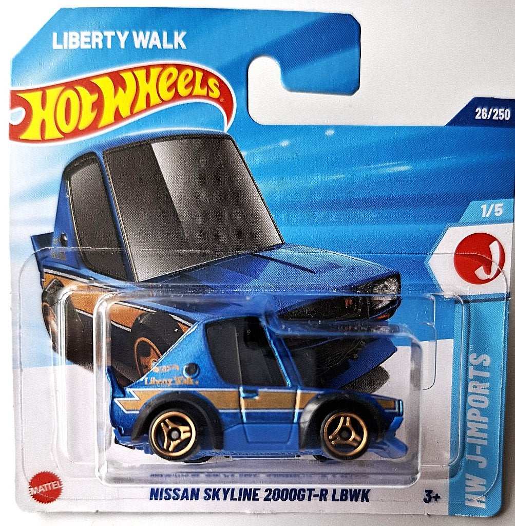Hot Wheels Nissan Skyline 2000GT-R LBWK, Tooned, Ophalen, Nieuw, Auto