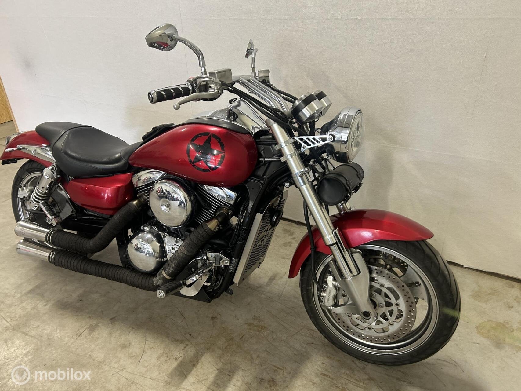 Kawasaki VN 1600 Mean Streak, Chopper, Bedrijf, Meer dan 35 kW, 1552 cc