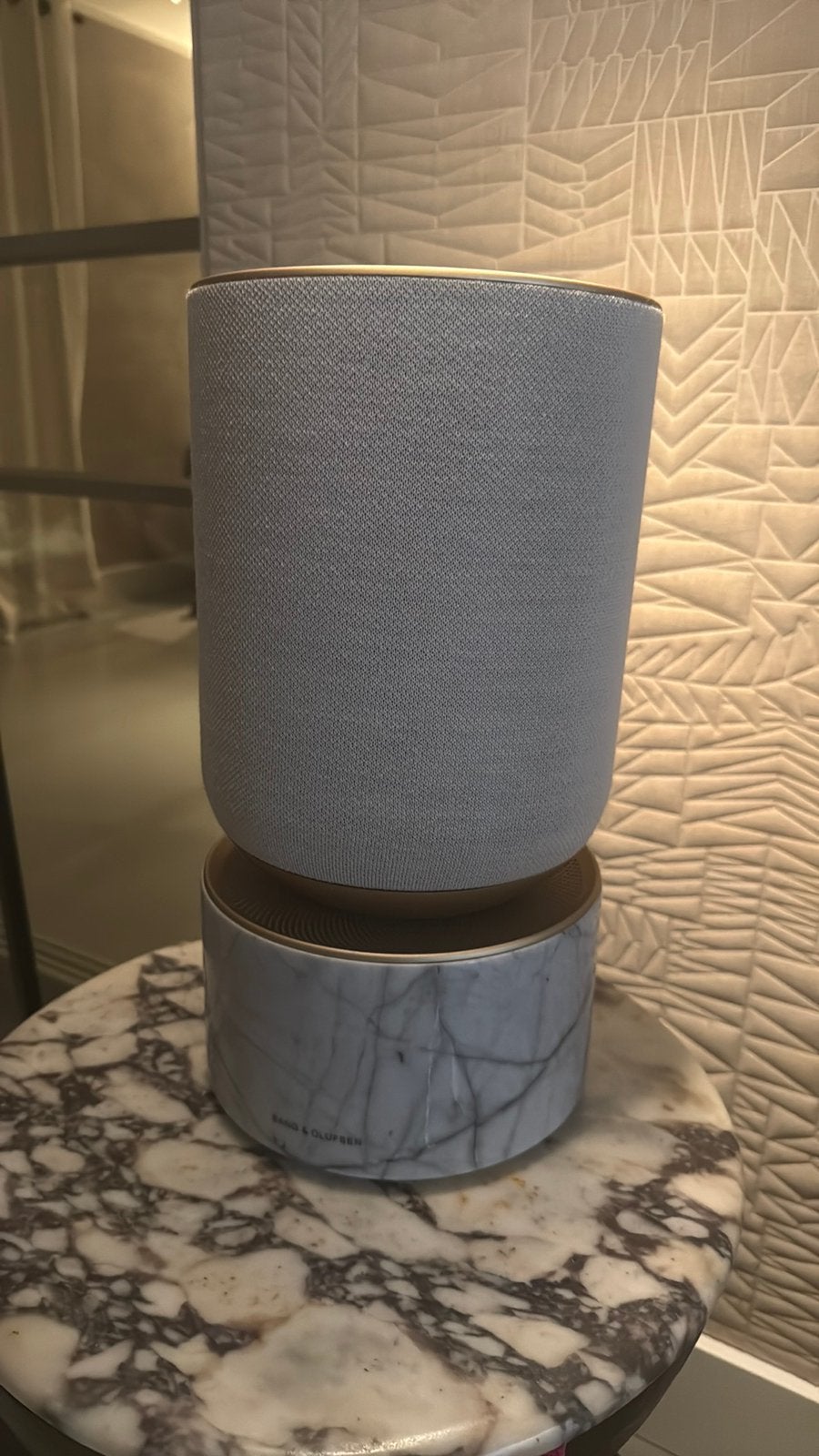 BeoSound Balance Marble, Audio, Tv en Foto, Luidsprekers, Zo goed als nieuw, Complete surroundset, 120 watt of meer, Ophalen