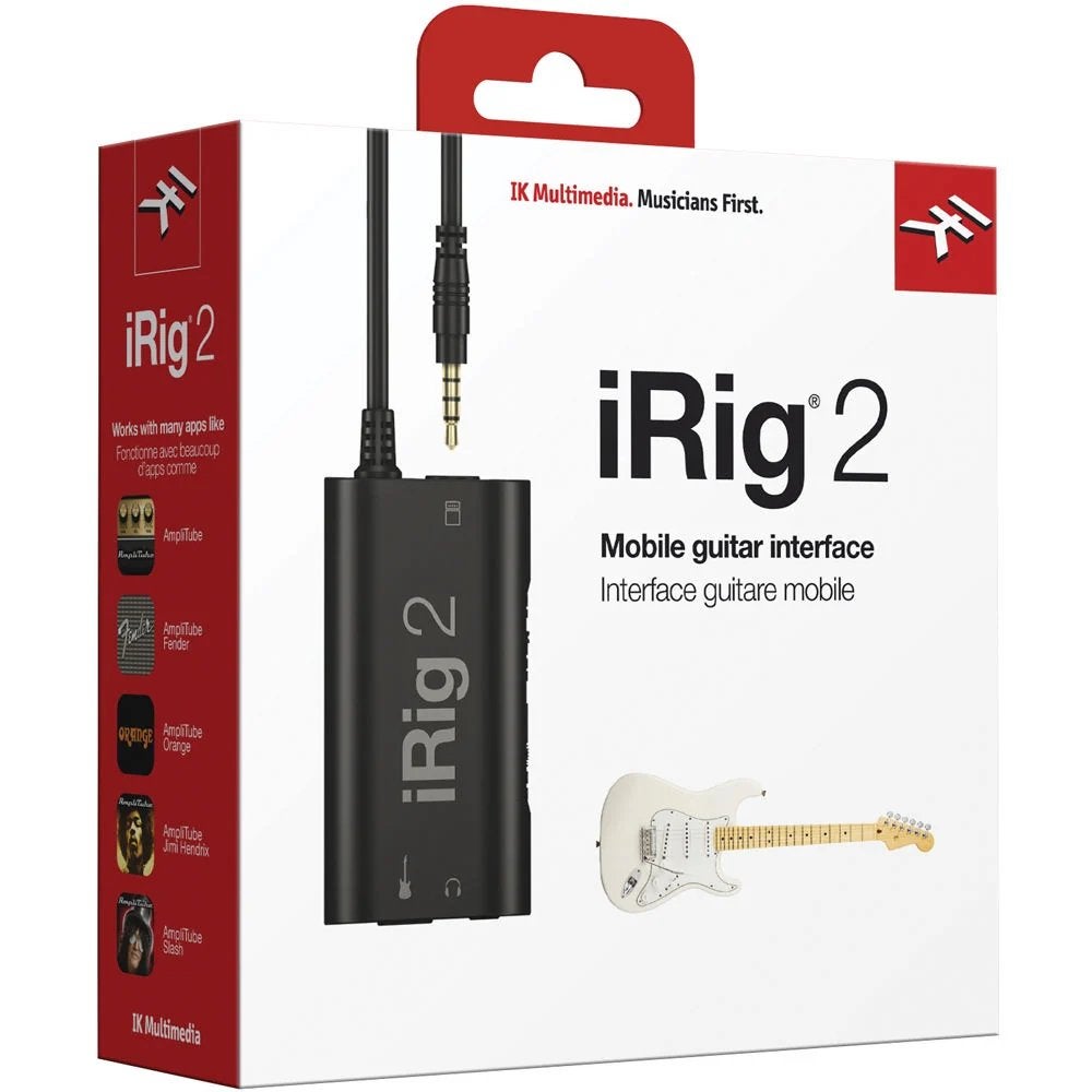IK Multimedia iRig 2 Mobiele Gitaar Interface, Ophalen of Verzenden, Nieuw, Overige typen