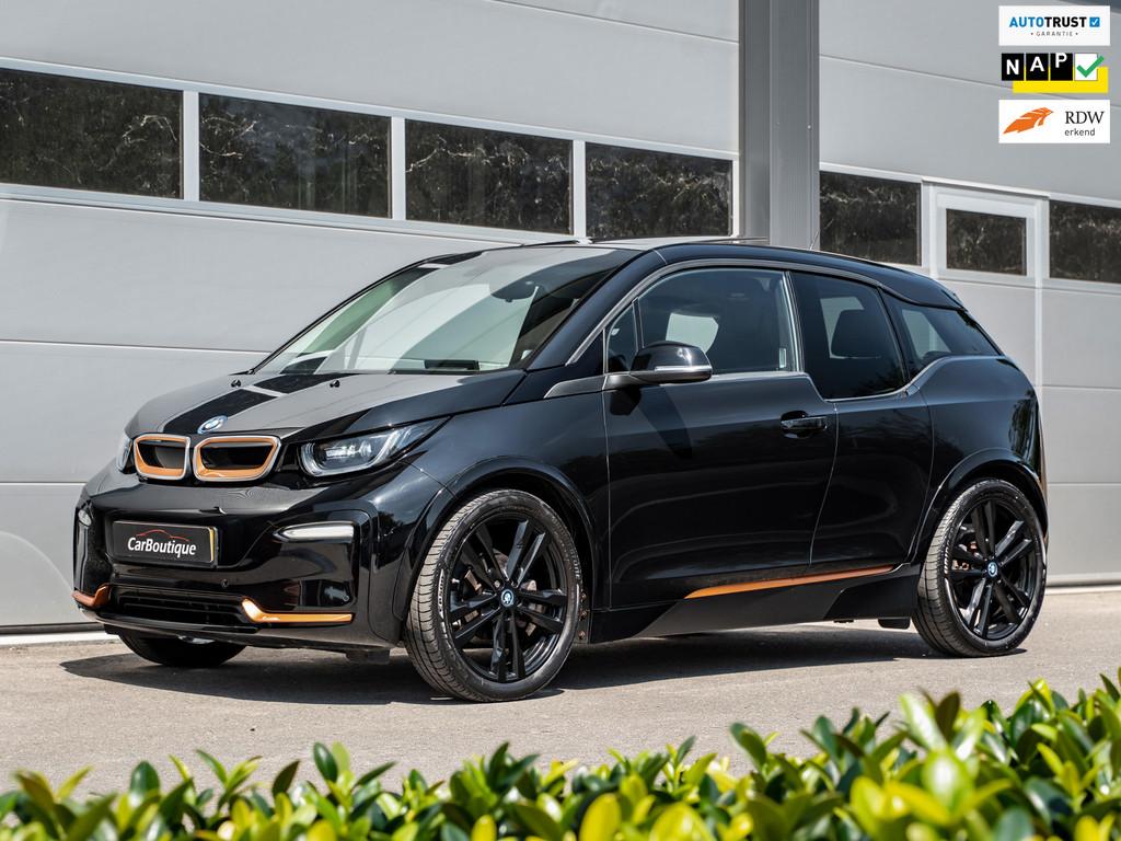 BMW I3 S 120Ah RoadStyle Edition I SOH 95% I Schuifdak I Lee, Automaat, Achterwielaandrijving, 4 stoelen, Zwart