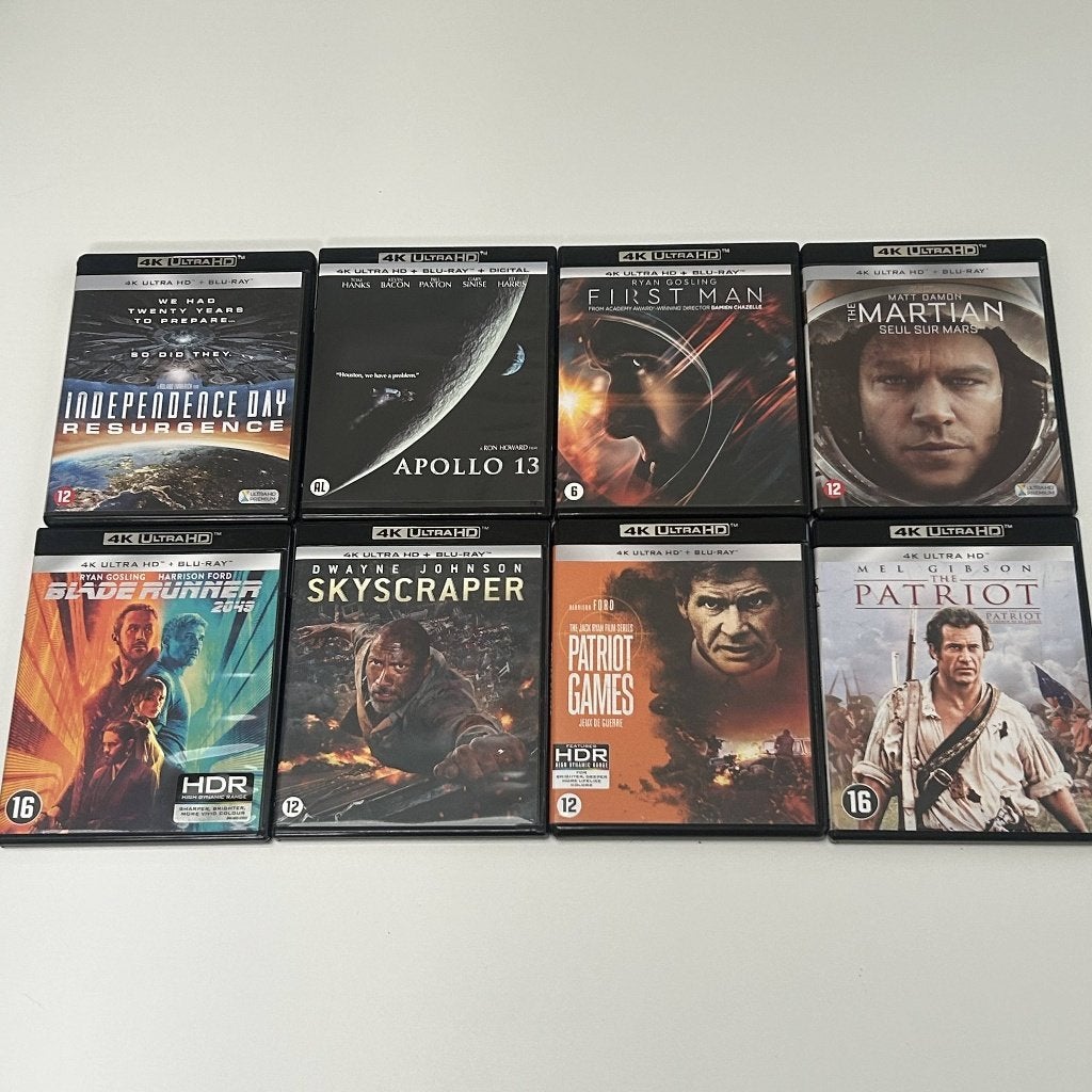 Diverse - 4K Ultra HD + Blu-Ray NIEUW (zonder cellofaan), Cd's en Dvd's, Blu-ray, Nederlands, Nederlands, Film, Ophalen of Verzenden