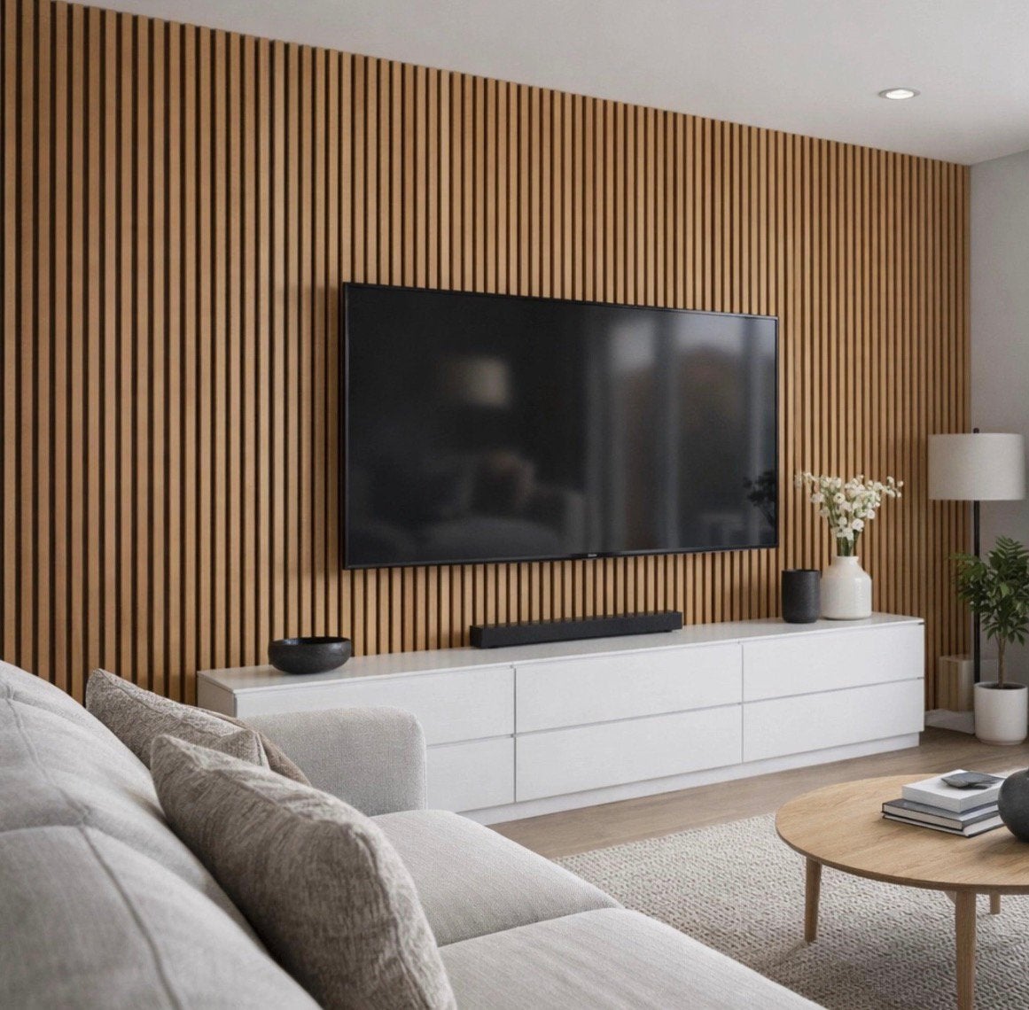 Akupanel akoestische panelen echt hout wandpanelen €35, Doe-het-zelf en Verbouw, Ophalen of Verzenden, Zo goed als nieuw, Hout