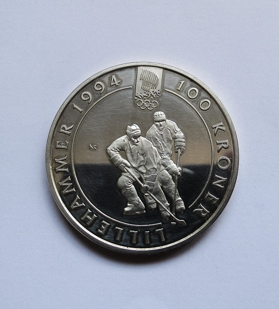 Norway, 100 kroner, 1992, Verzenden, Overige landen, Zilver