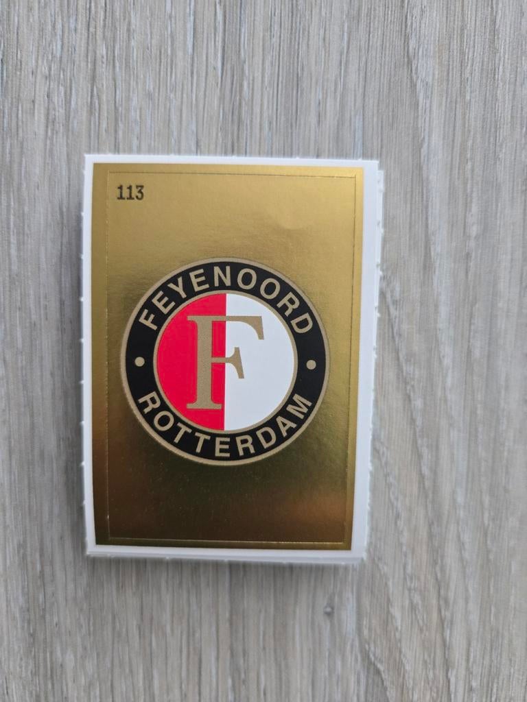 Plus Voetbal Stickers Feyenoord, Ophalen of Verzenden, Nieuw, Feyenoord, Poster, Plaatje of Sticker