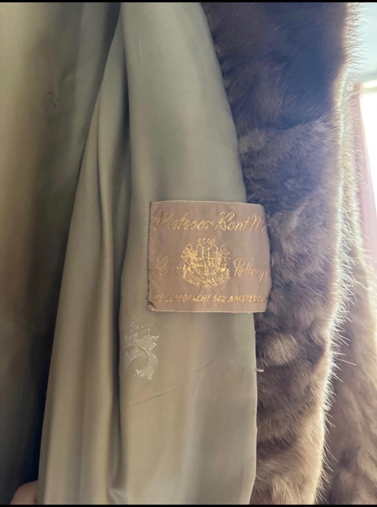 Bontjas, Kleding | Dames, Jassen | Winter, Ophalen, Zo goed als nieuw, Maat 42/44 (L), Bruin