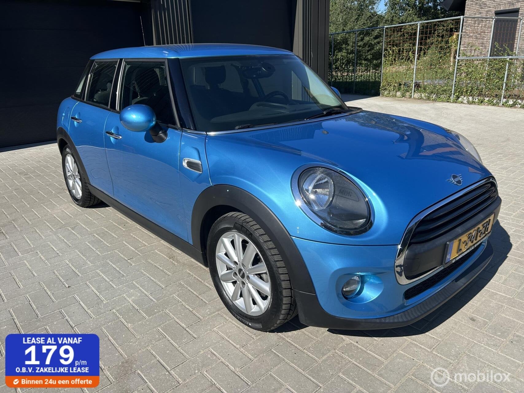 Mini 5-Deurs 1.5 One Chili Stoelver Carplay Keyless, Auto's, Gebruikt, Euro 6, Blauw, 102 pk