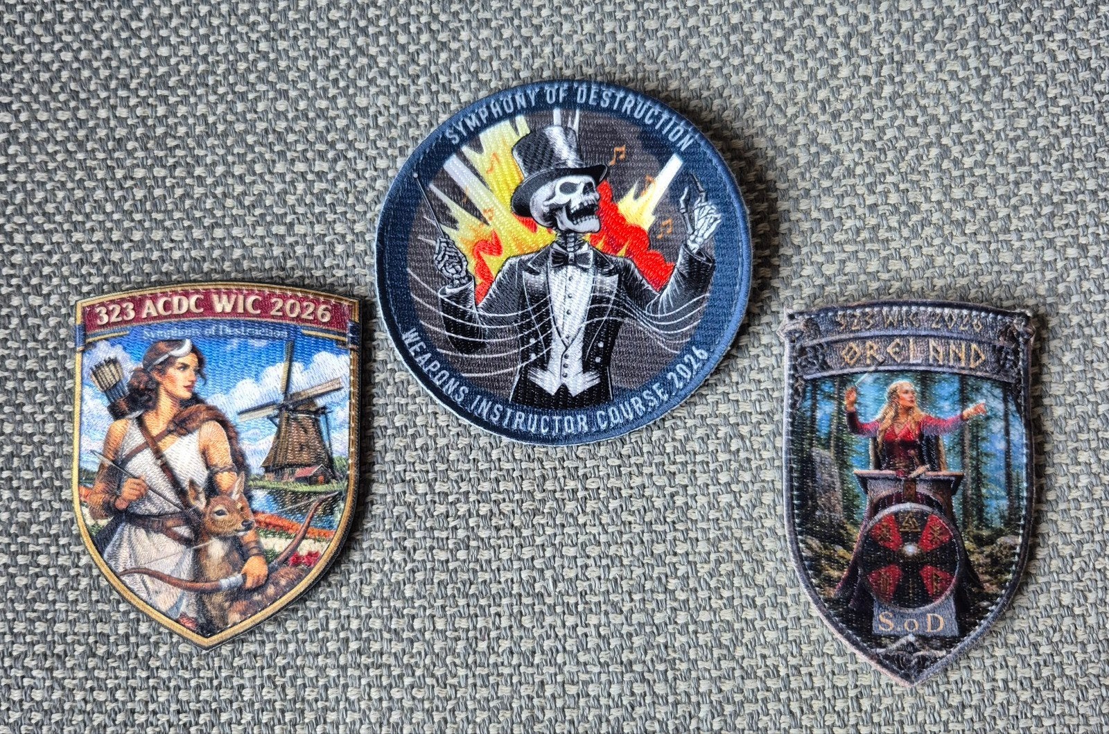WIC patch 2026, Verzamelen, Speldjes, Pins en Buttons, Ophalen of Verzenden, Zo goed als nieuw