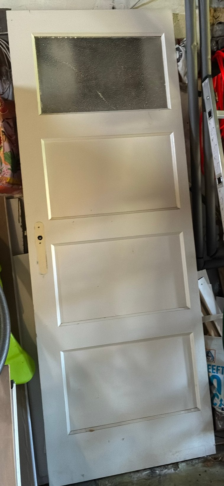 Paneeldeur, Ophalen, Gebruikt, Minder dan 80 cm, Binnendeur