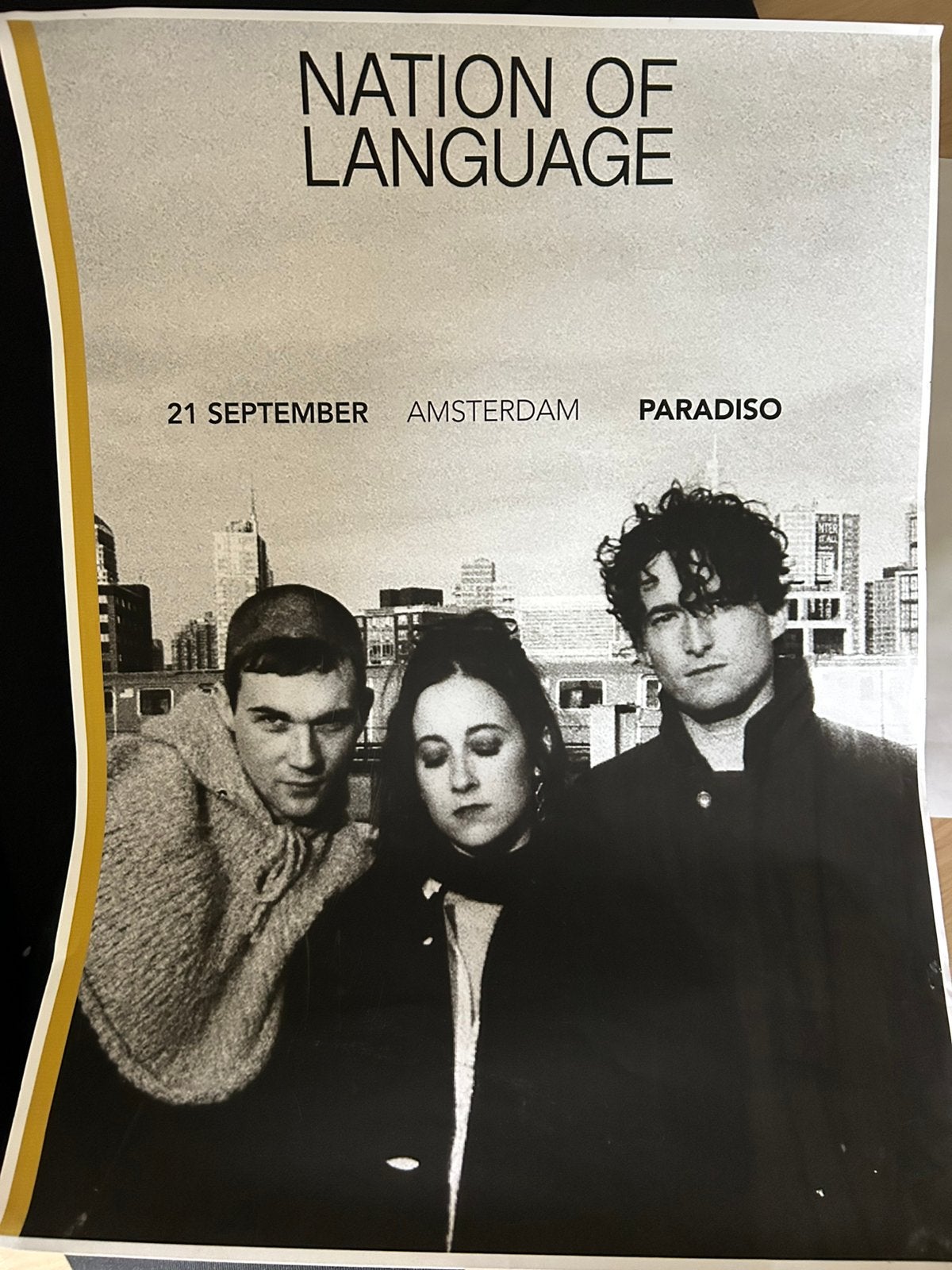 Nations of Language  concertposter Paradiso, Ophalen, Gelezen, Overige onderwerpen