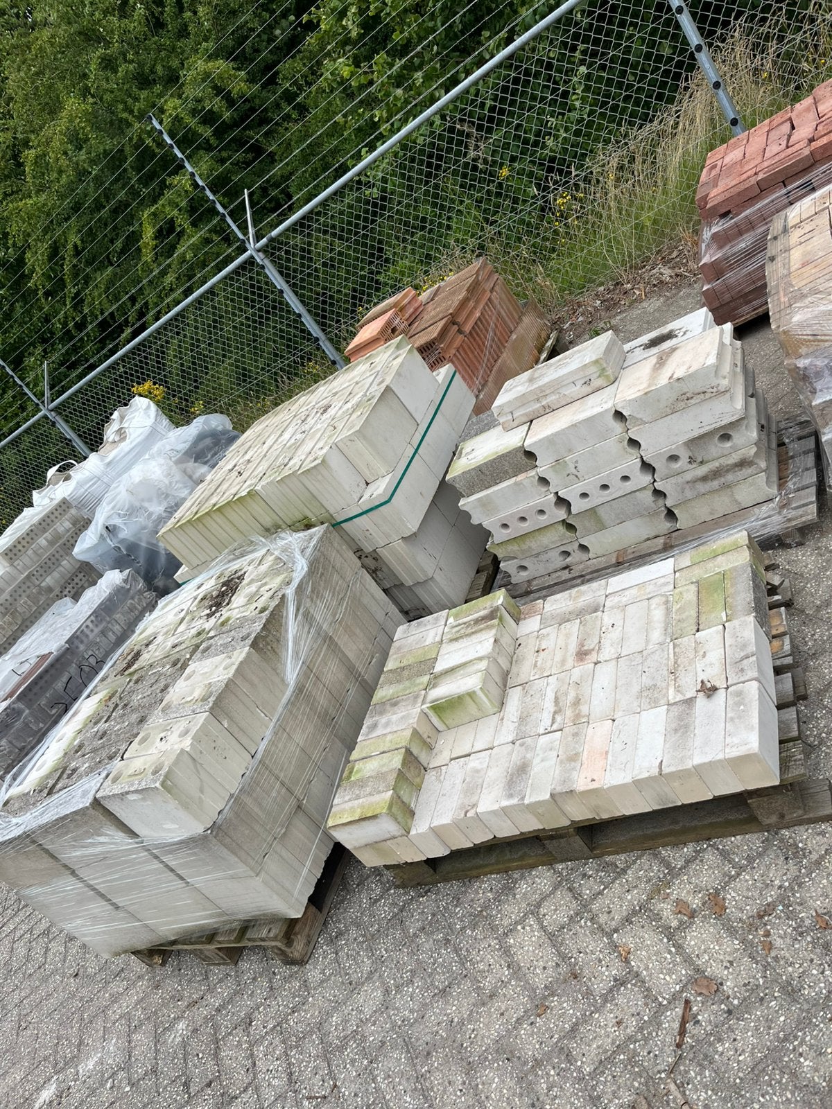 Kalkzandsteen lijm blokken, Doe-het-zelf en Verbouw, Metselstenen, Zo goed als nieuw, Kalkzandstenen, Ophalen of Verzenden