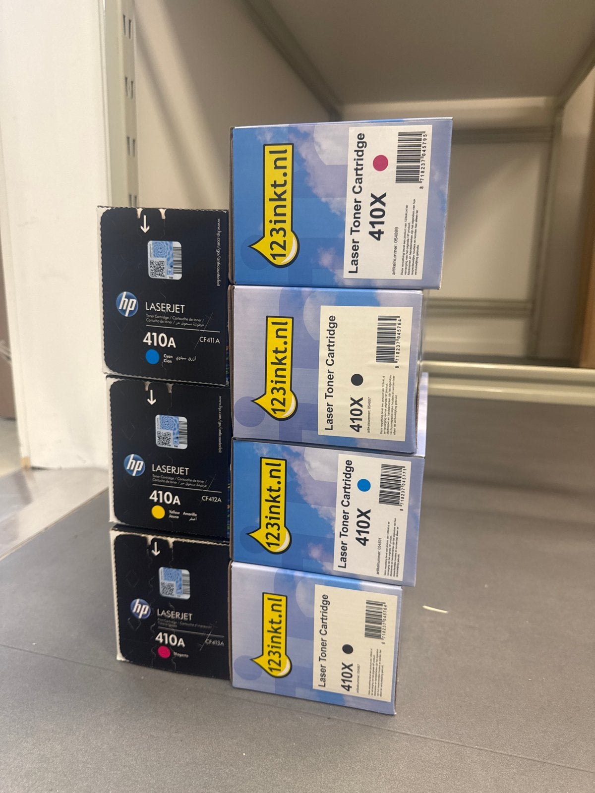 HP Laser Toner Cartridges 410A & 410X (verschillende kleuren, Computers en Software, Printerbenodigdheden, Ophalen of Verzenden