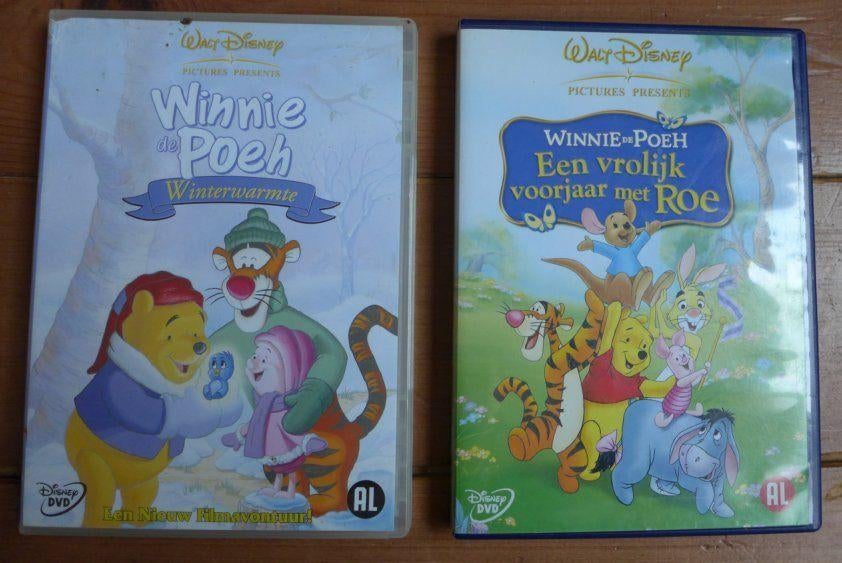 DVD Winnie de Poeh -- 7 stuks, Avontuur, Gebruikt, Alle leeftijden, Ophalen of Verzenden