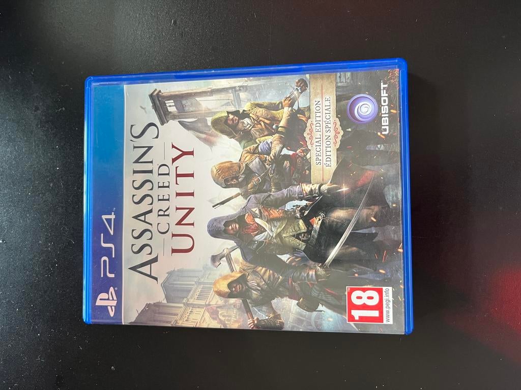 Assassin’s creed Unity PS4 en 5, Spelcomputers en Games, Games | Sony PlayStation 4, Zo goed als nieuw, Avontuur en Actie, 1 speler