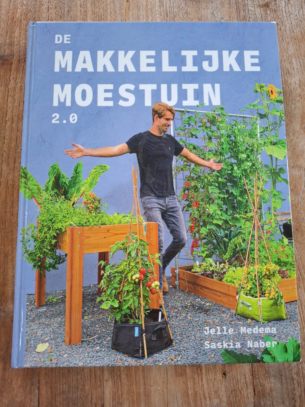 Jelle Medema - De Makkelijke Moestuin 2.0, Moestuin, Ophalen of Verzenden, Zo goed als nieuw, Jelle Medema; Saskia Naber