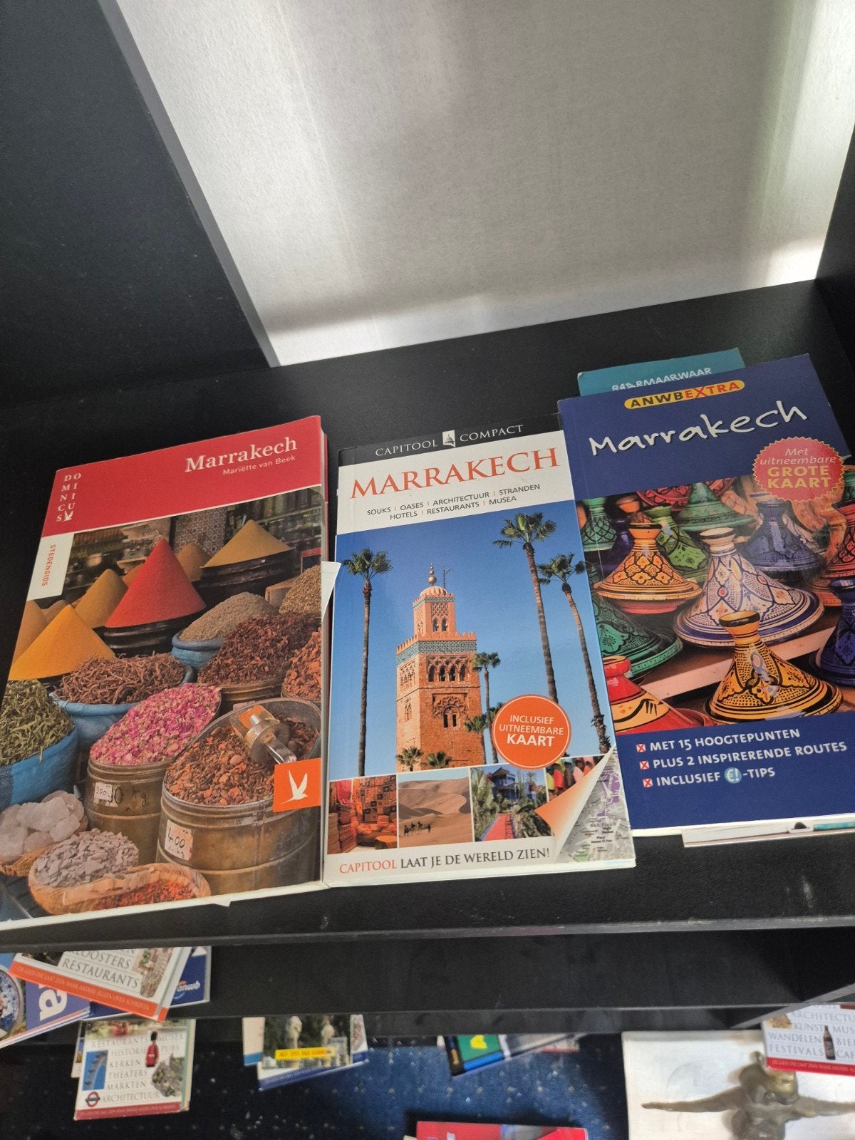 Reisgidsen Marrakech (ANWB, Capitool, Mariette van Beek), Boeken, Gelezen, Afrika, Ophalen of Verzenden, Reisgids of -boek