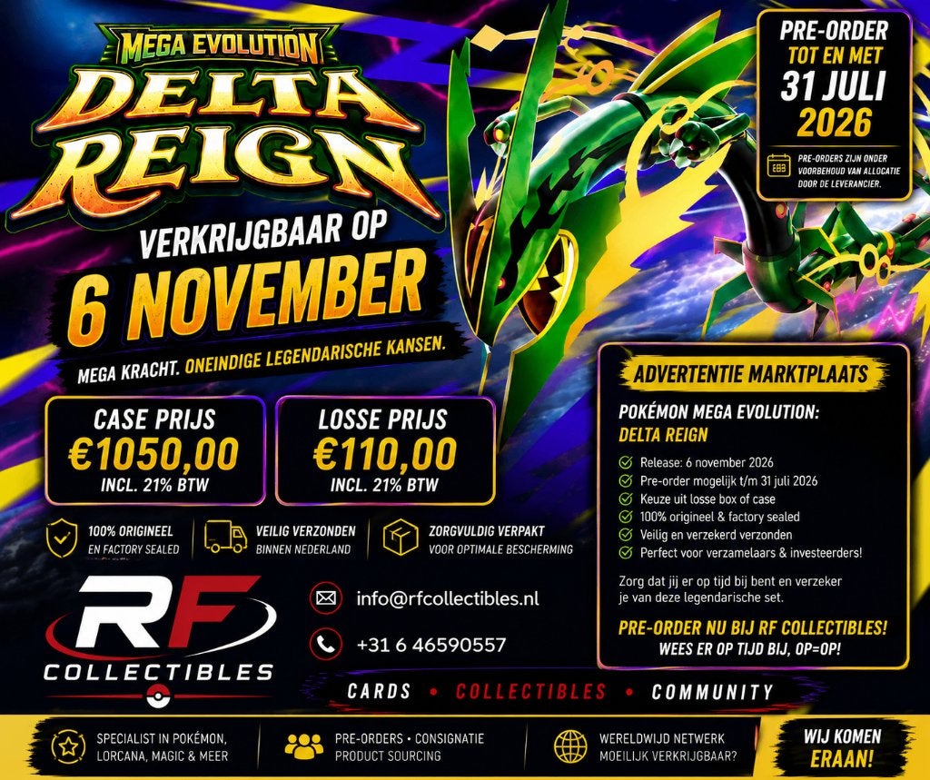 Delta Reign - Pre-order / Pokemon, Ophalen of Verzenden, Zo goed als nieuw, Boosterbox, Foil