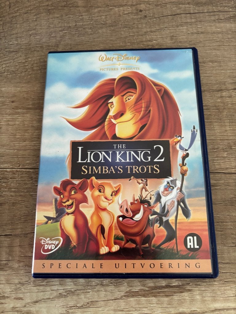 disney dvd the lion king 2 simba's trots, Europees, Tekenfilm, Alle leeftijden, Ophalen of Verzenden