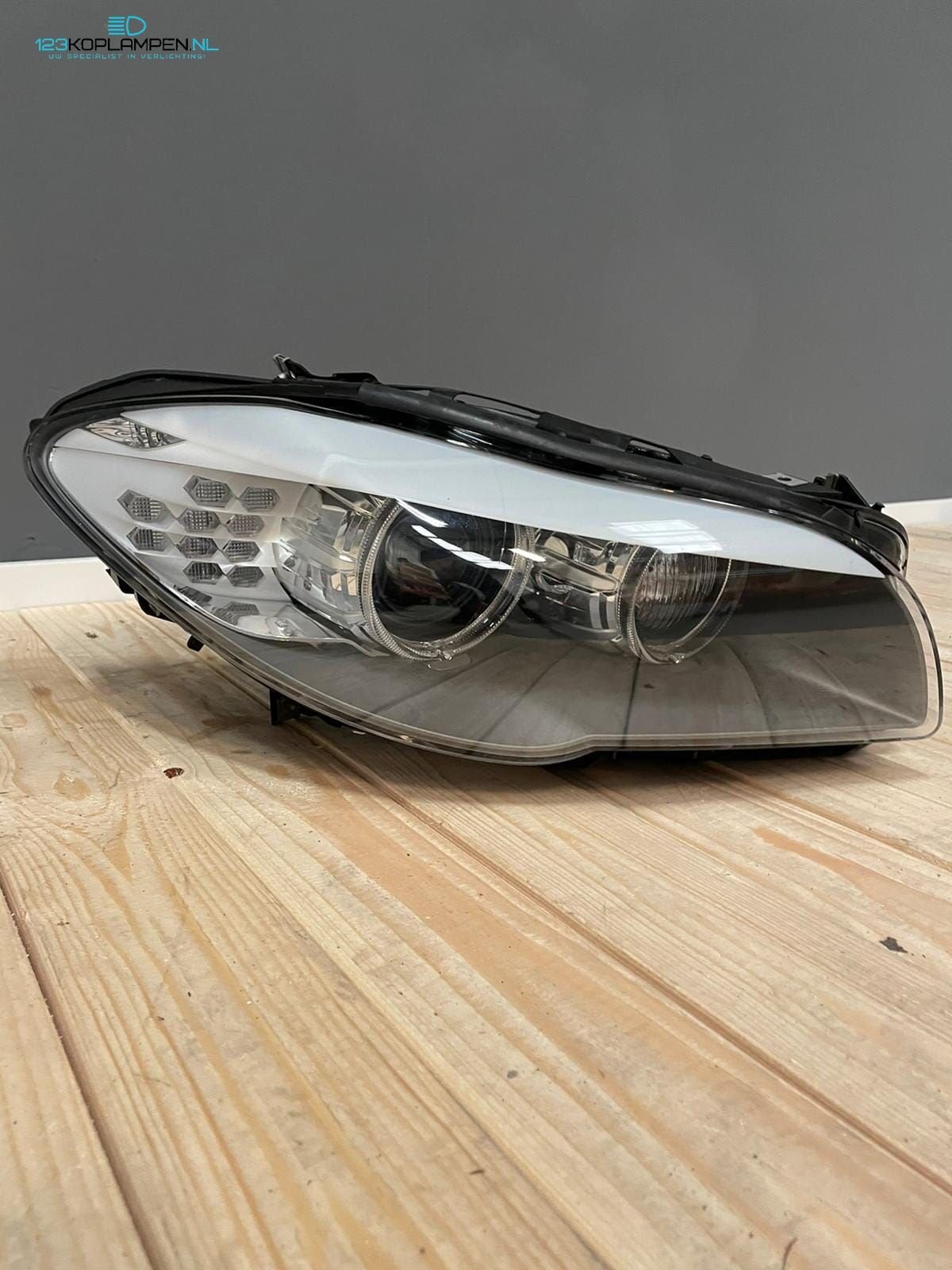 BMW 5 Serie F10 F11 Bi Xenon dynamische koplamp rechts, Gebruikt, -, -, Ophalen of Verzenden