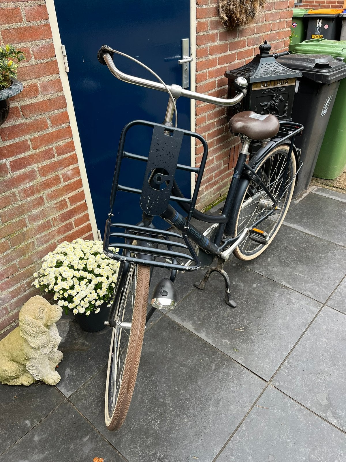 Cortina U4 Transport RN3 Damesfiets 50 cm Night Matt, Terugtraprem, Gebruikt, (Extra) lage instap, 50 tot 53 cm