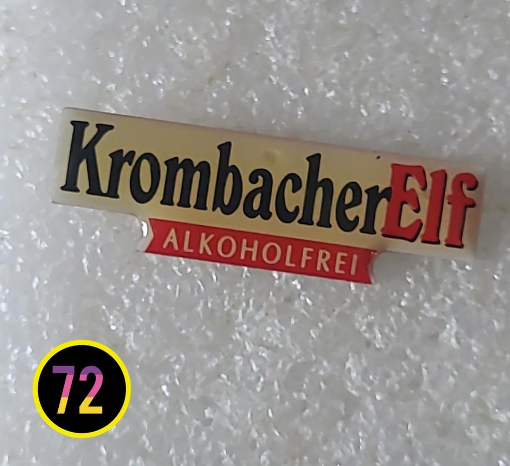Krombacher Elf Alkoholfrei pin, Verzenden, Nieuw
