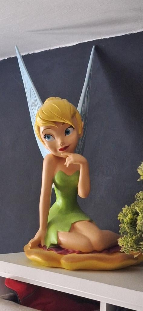 Disney beeld Tinkerbel, Verzamelen, Disney, Ophalen of Verzenden, Winnie de Poeh of vrienden, Zo goed als nieuw, Beeldje of Figuurtje