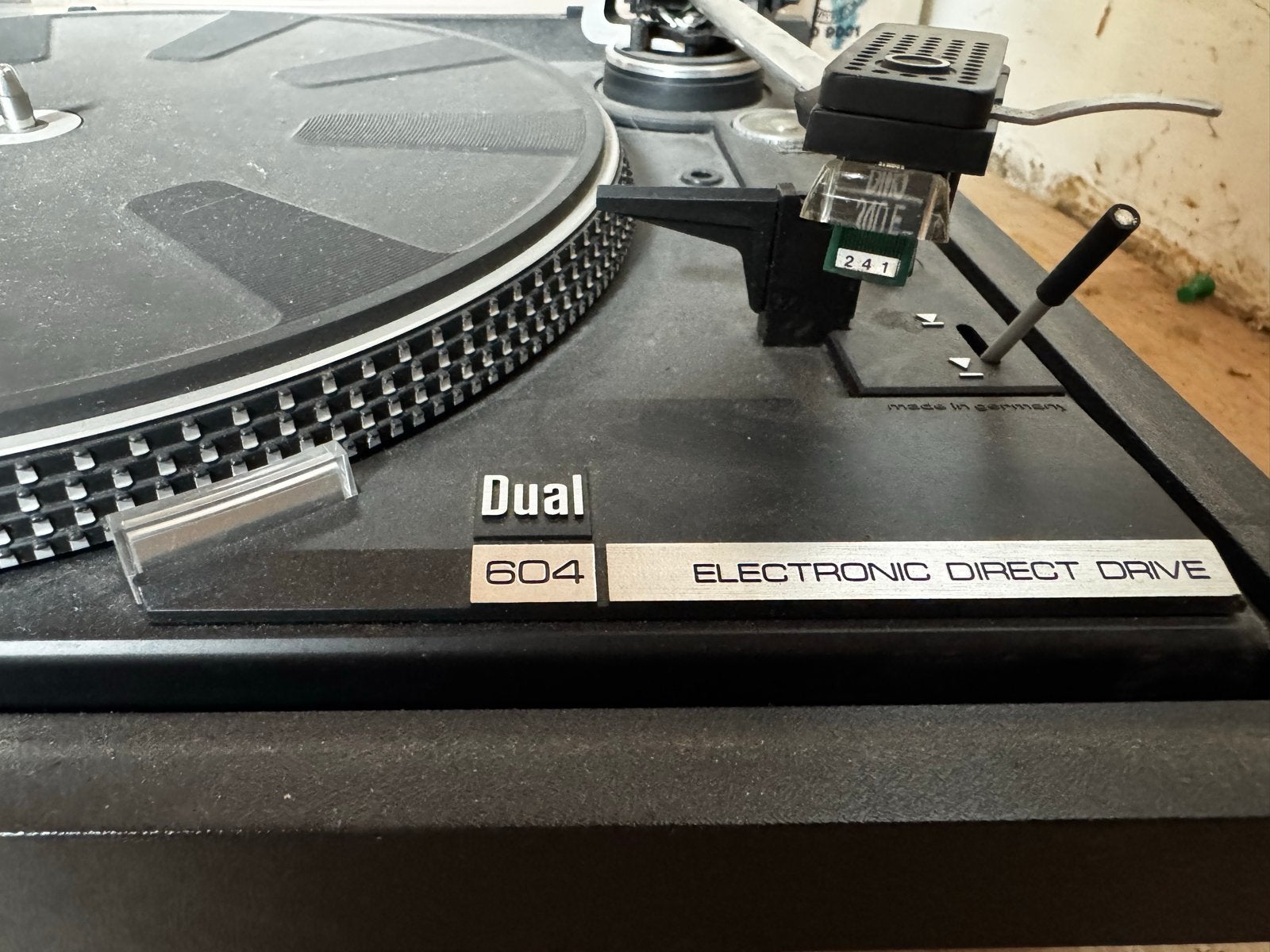 Dual 604 Electronic Direct Drive Platenspeler, Audio, Tv en Foto, Platenspelers, Gebruikt, Platenspeler, Dual, Ophalen