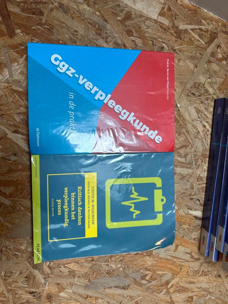 Verpleegkunde boeken HBO-V: GGZ en Kritisch Denken, Boeken, Studieboeken en Cursussen, Ophalen of Verzenden, Gamma, Gelezen, HBO