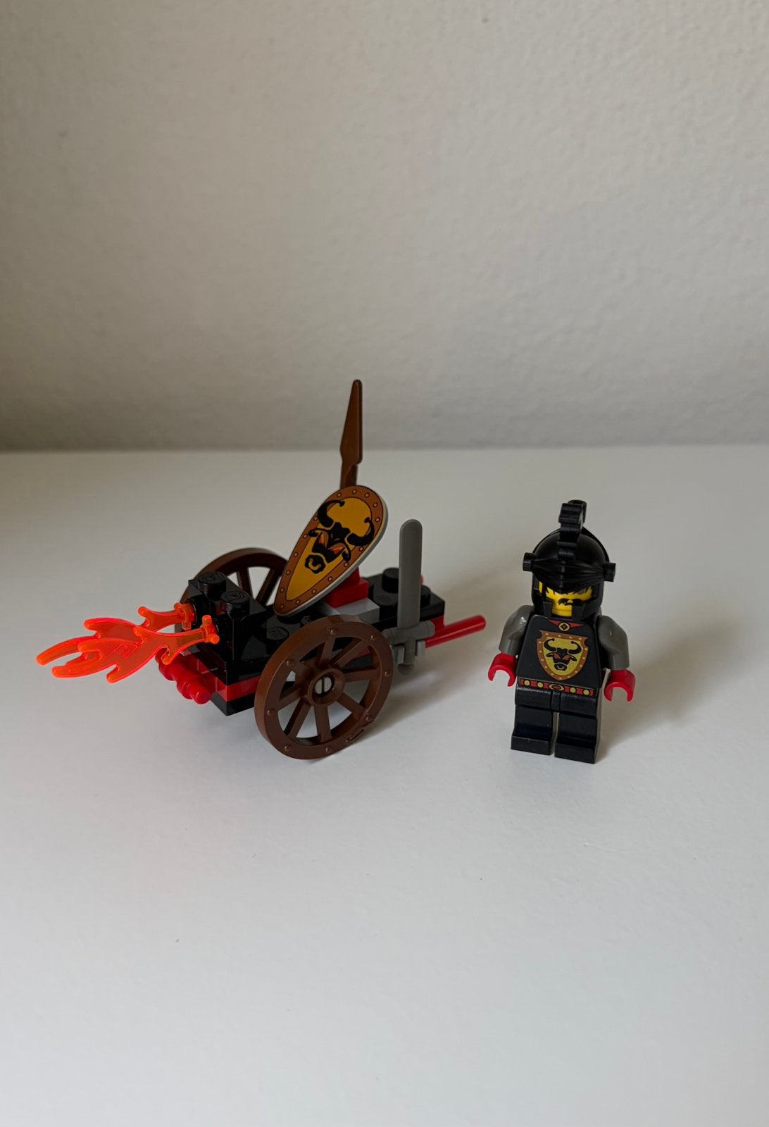 Lego castle knights 4807 fire attack set, Lego, Ophalen of Verzenden, Zo goed als nieuw, Castle