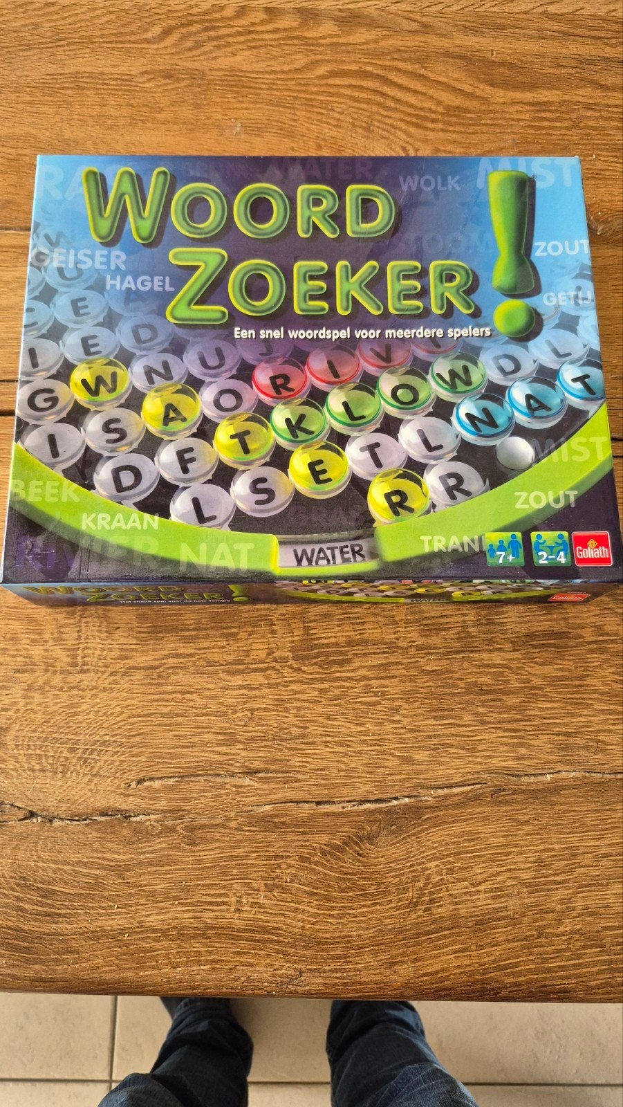 Woordzoeker Gezelschapsspel - Goliath, Hobby en Vrije tijd, Gezelschapsspellen | Bordspellen, Vijf spelers of meer, Ophalen of Verzenden