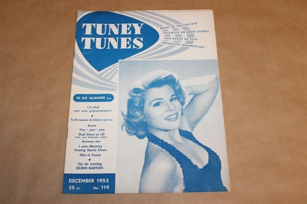Tuney Tunes - No. 119 - December 1953, Ophalen of Verzenden, 1940 tot 1960, Knipsel(s)